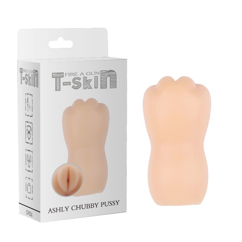 Masturbador Ashly Chubby Vagina T Skin 133 cm Natural