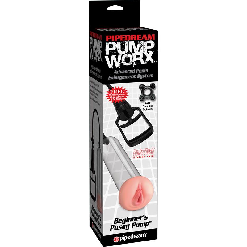 Pump Worx Succionador y Vagina para Principiantes Beginners