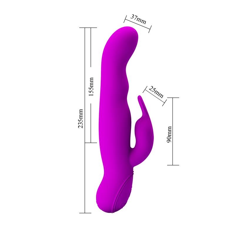 Vibrador Rotador Mystic Color Purpura