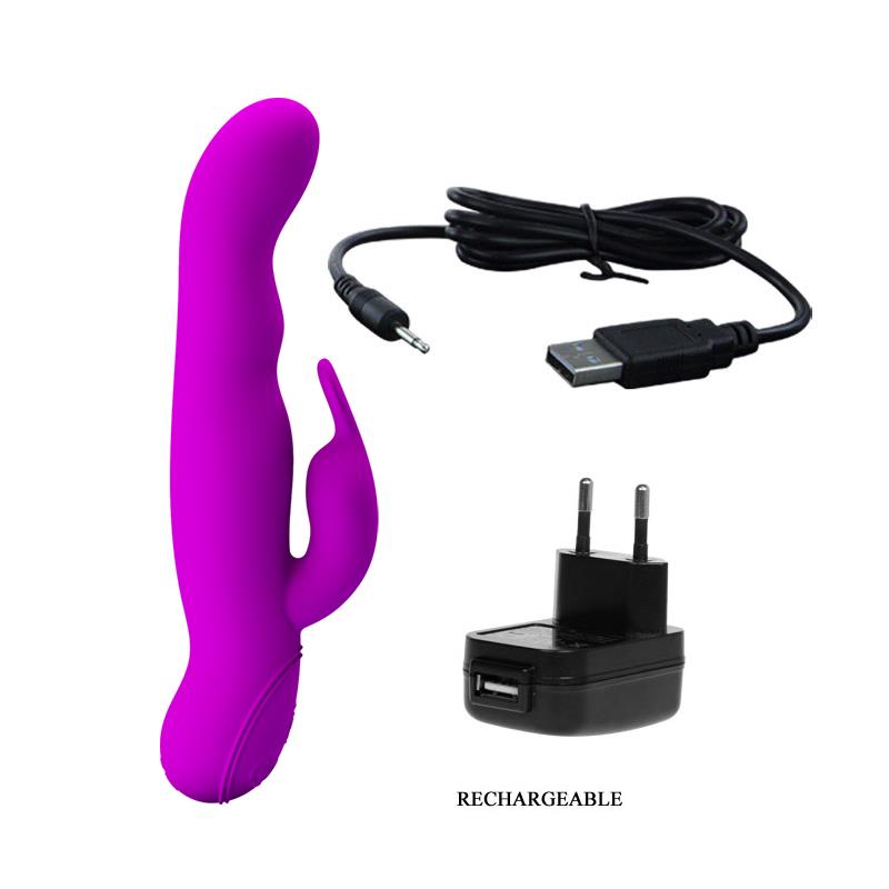 Vibrador Rotador Mystic Color Purpura