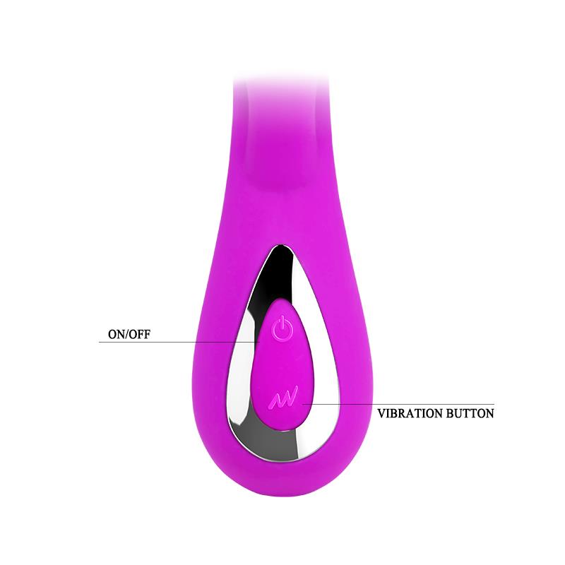 Pretty Love Vibrador Impluse Color Purpura cl25