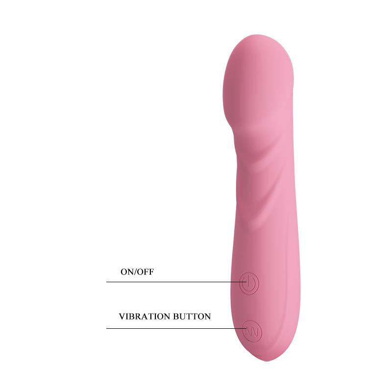 Vibrador Candice Color Rosa Claro