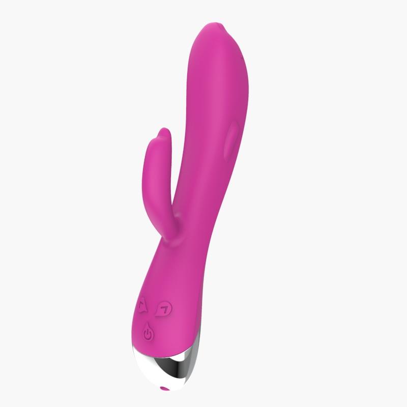 Vibrador Dolphin 6 Funciones USB Rosa