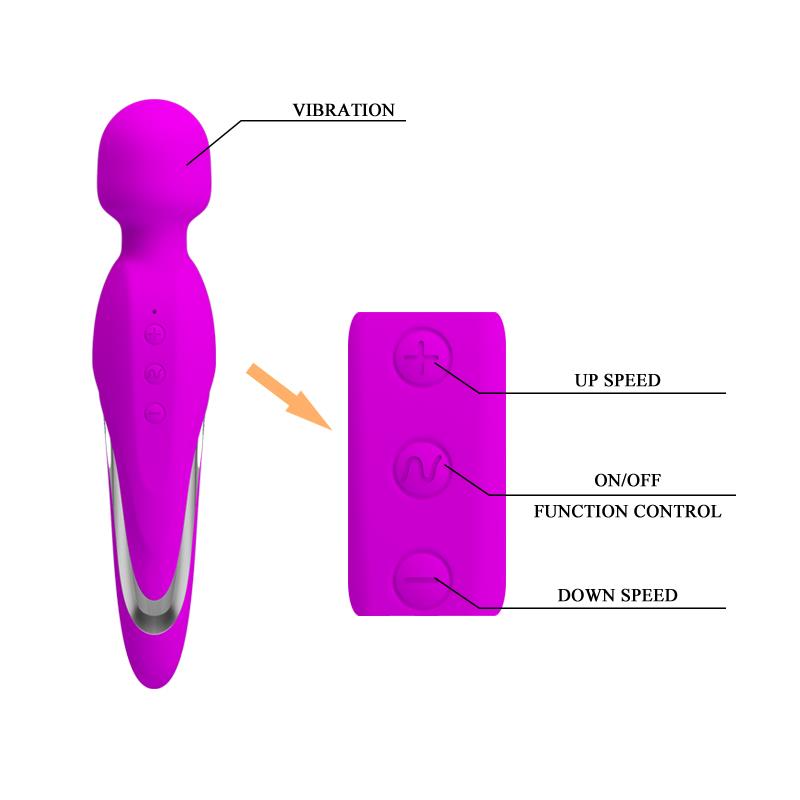 Vibrador Mortimer USB Purpura