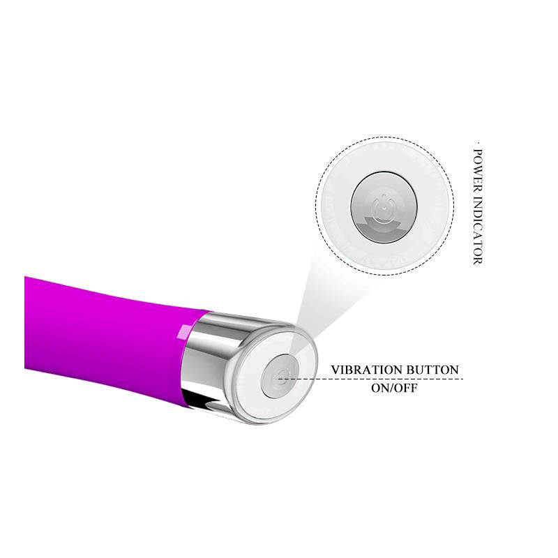 Vibrador Sampson Silicona Purpura