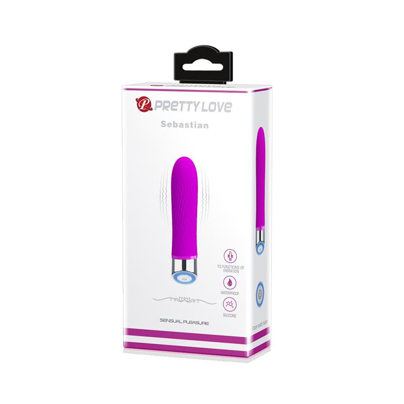 Vibrador Sebastian Silicona Purpura