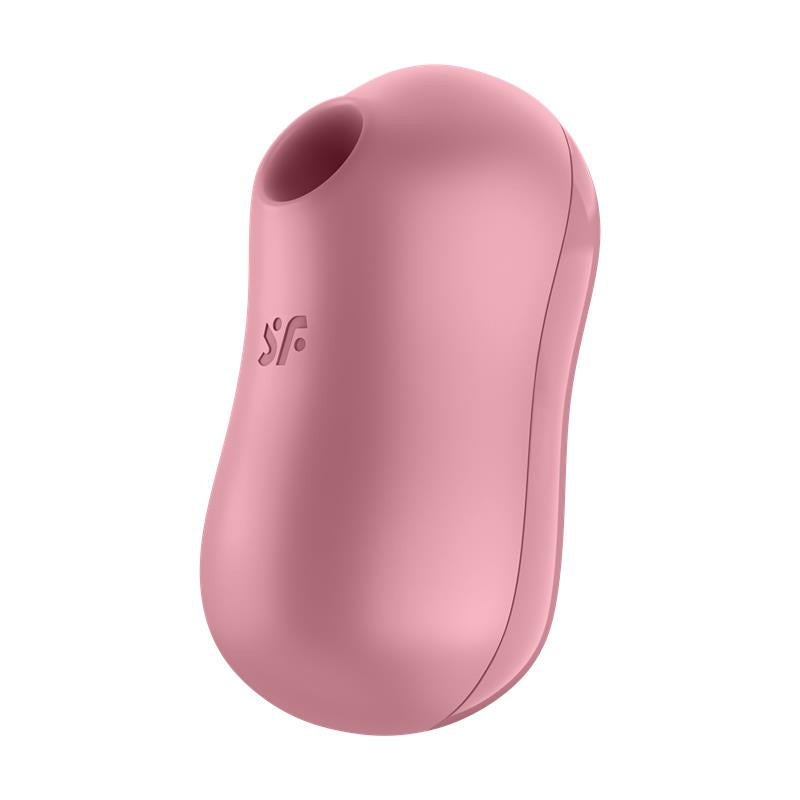 Cotton Candy Succionador de Clitoris y Vibrador Light Red