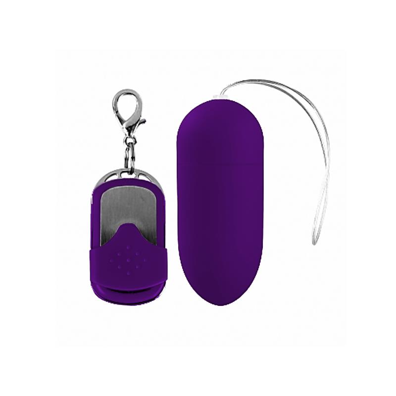 Huevo Vibrador con Control Remoto Dark Purple