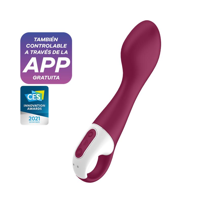 Hot Spot Vibrador con Funcion de Calor Punto G USB