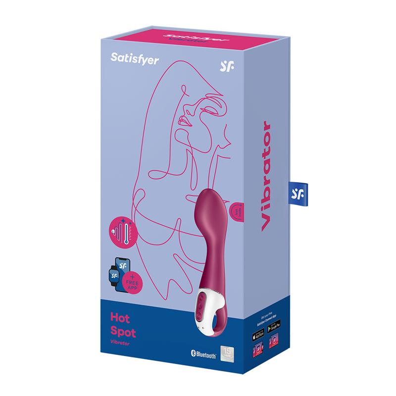 Hot Spot Vibrador con Funcion de Calor Punto G USB