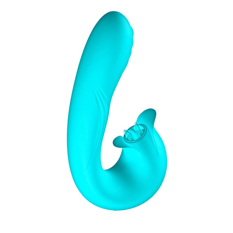 Hydra Vibrador con Pulsacion y Lengua Estimuladora de Clitoris 3 Motores USB