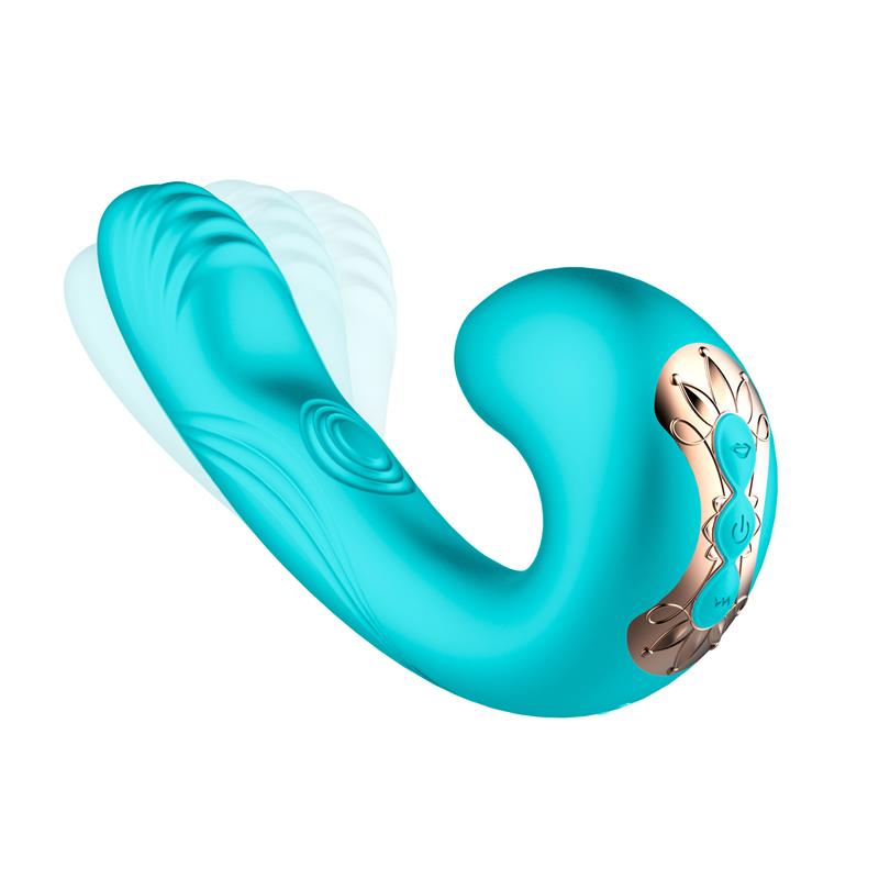 Hydra Vibrador con Pulsacion y Lengua Estimuladora de Clitoris 3 Motores USB