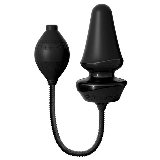 Plug Anal Inflable Color Negro