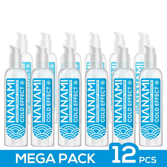 Pack de 12 Lubricante Base Agua Efecto Frio 150 ml