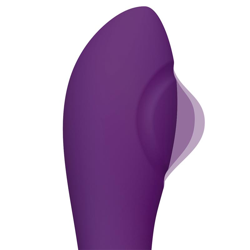 No Eleven Vibrador con Conejito Punto G y Fucion de Pulsacion USB Margnetico Silicona