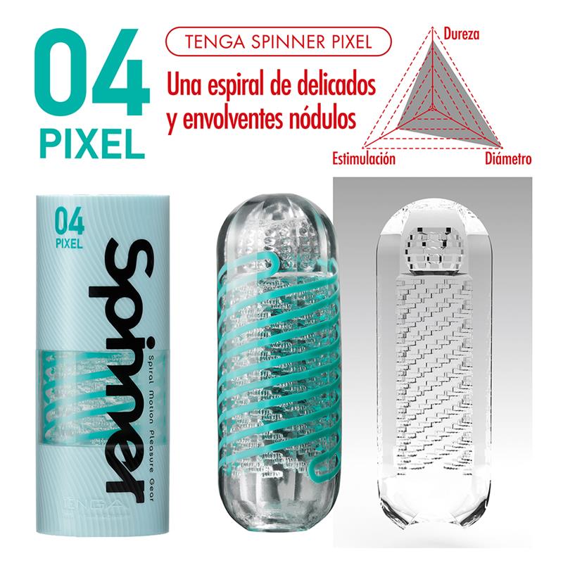 Masturbador Masculino Spinner 04 Pixel