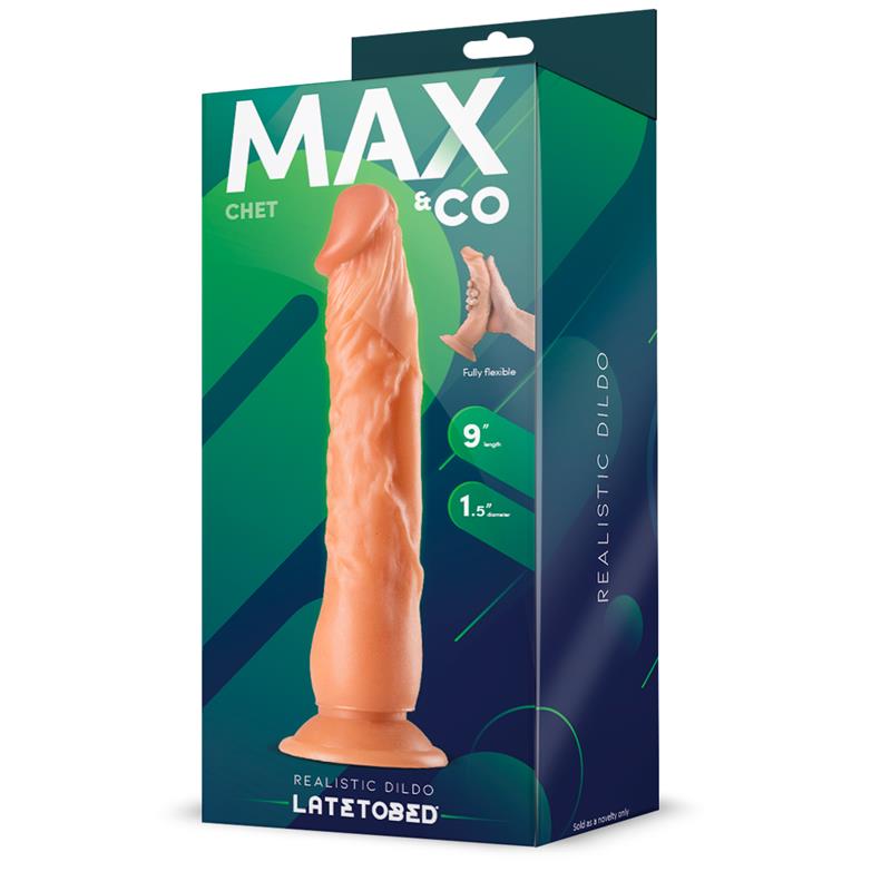 Chet Dildo Realista Natural 9 23 cm