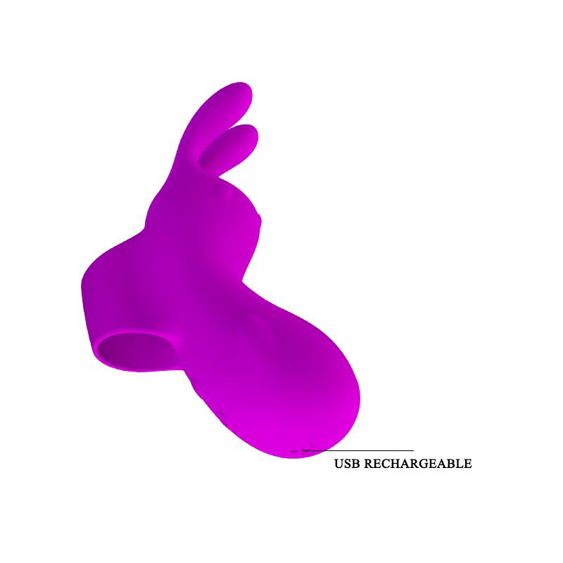 Estimulador Finger Bunny USB Silicona