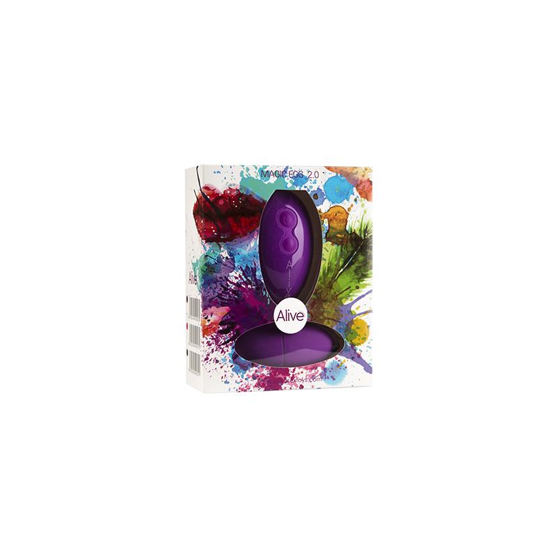 Huevo Vibrador Magic egg 30 Purpura