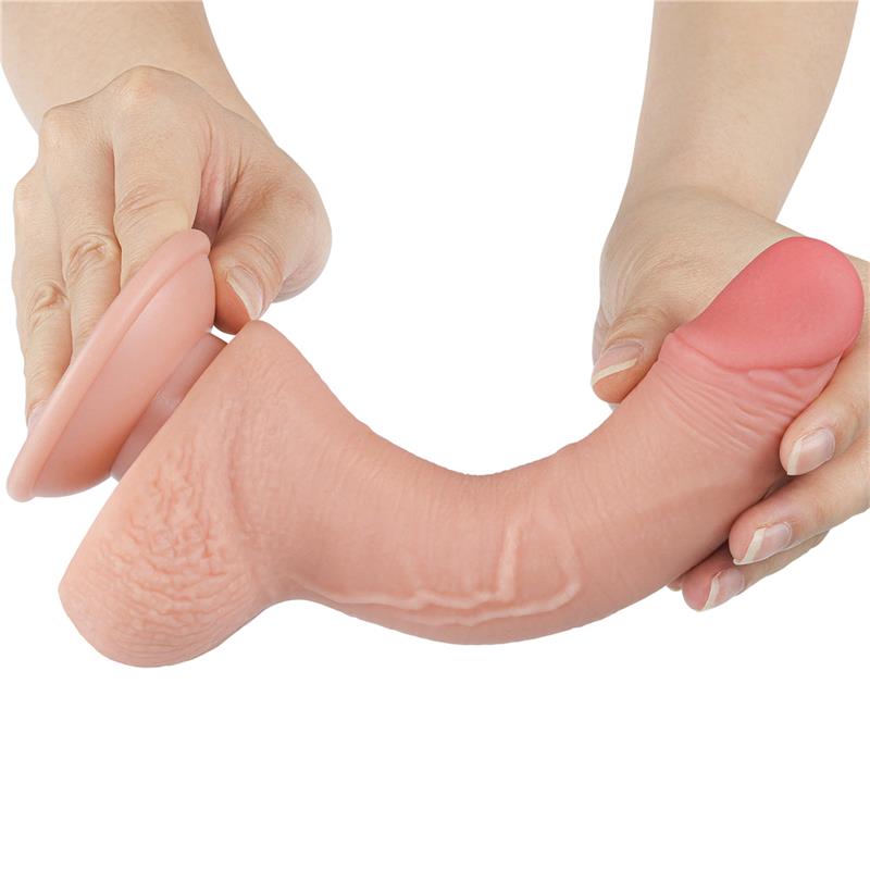 Dildo Dual Layer Piel Deslizante 75