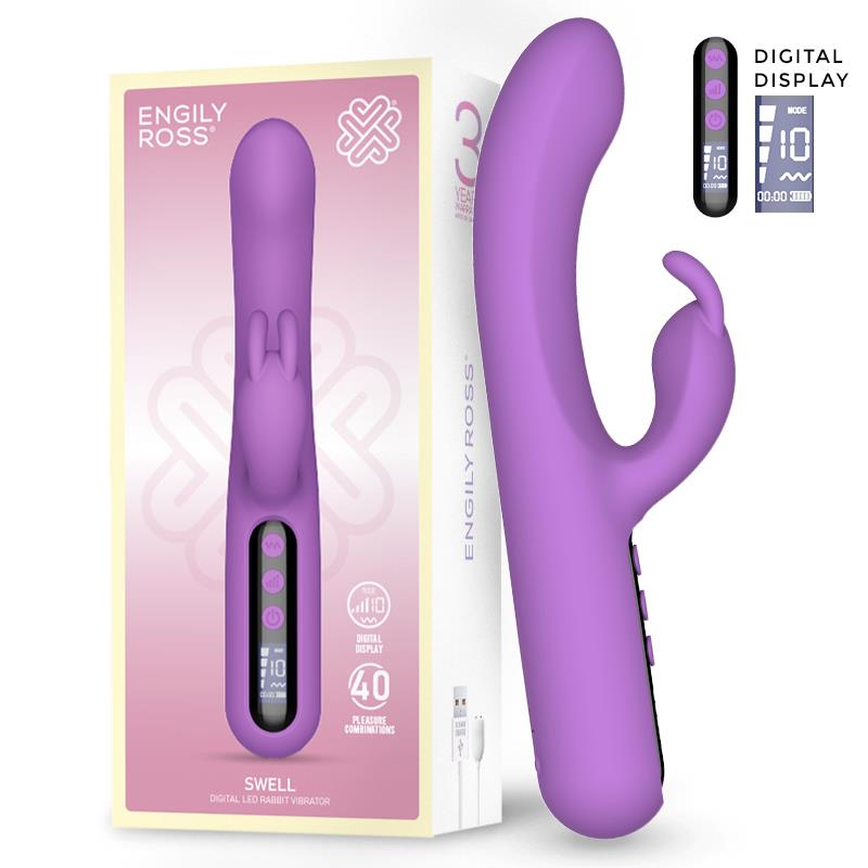 Swell Vibrador con Pantalla Digital y Gran Potencia