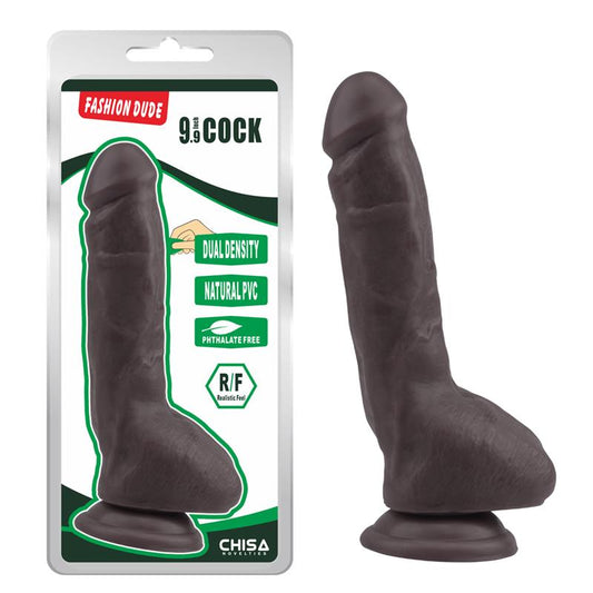 Fashion Dude Dildo Dual Density 23 cm x 43 cm Marron