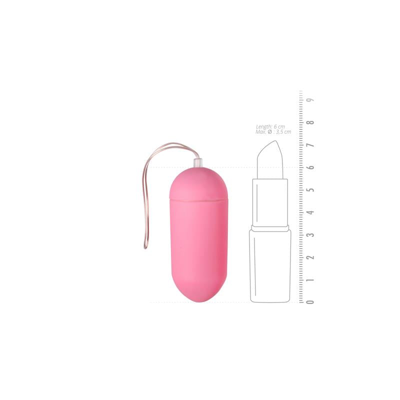 Huevo Vibrador Control Remoto 10 Funciones Rosa