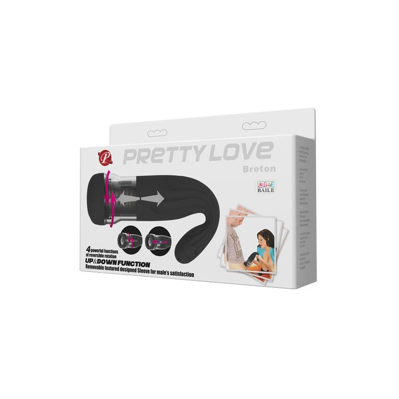 Pretty Love Masturbador Breton Negro