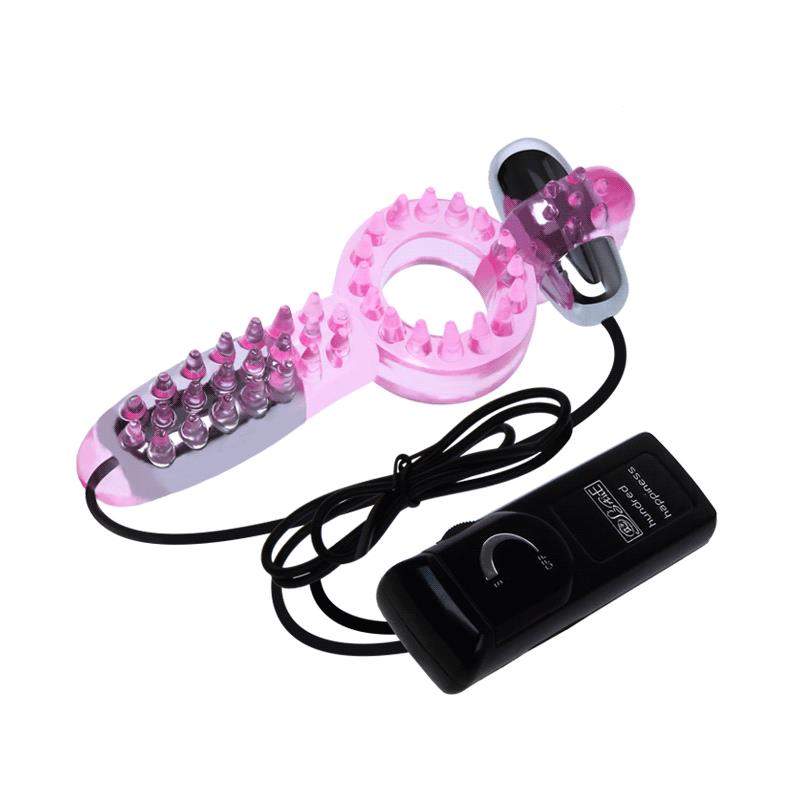 Anillo Vibrador Doble Couple Collection Rosa