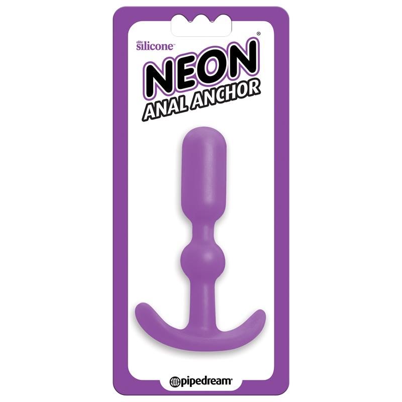 Neon Plug Anal Ancho Purpura