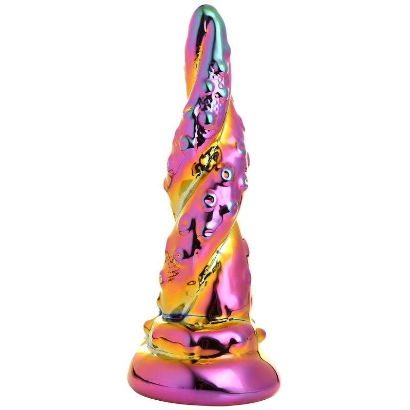 Dildo de Vidrio borosilicato Enchanting Rainbow