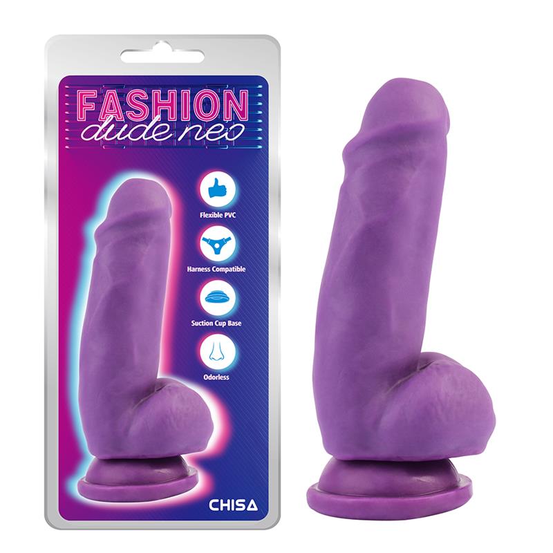 Dildo Dual Density Purpura 69