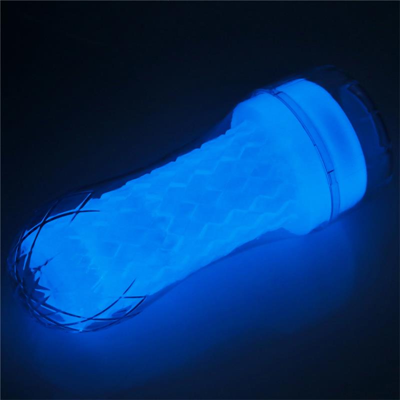 Masturbador Masculino Lumino Luz Azul