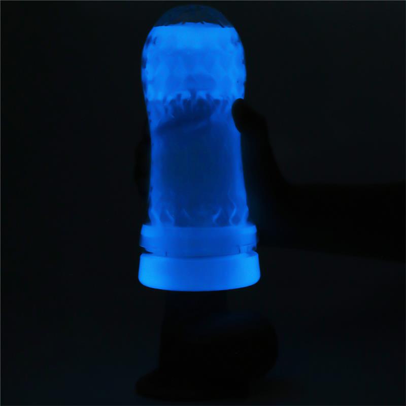 Masturbador Masculino Lumino Luz Azul