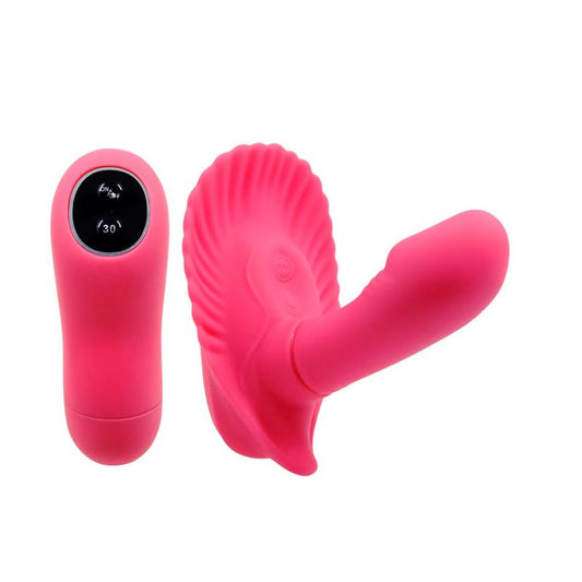 Pretty Love Vibrador a Control Remoto Fancy Clamshell Color Rosa