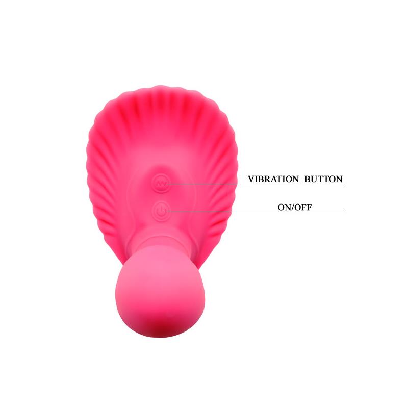 Pretty Love Vibrador a Control Remoto Fancy Clamshell Color Rosa