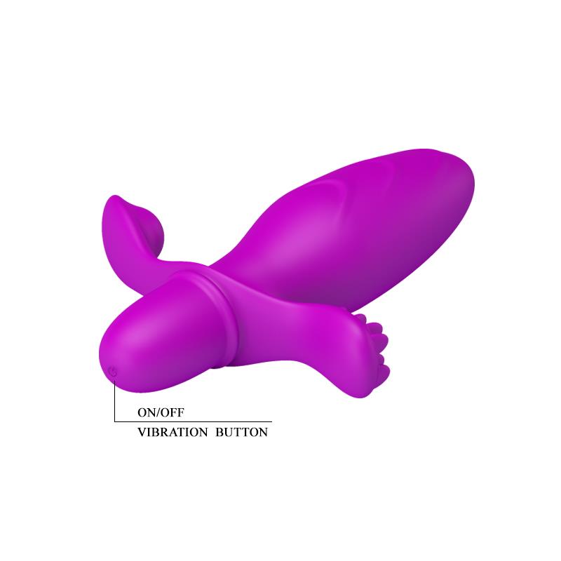 Plur Anal con Vibracion Fitch Color Purpura