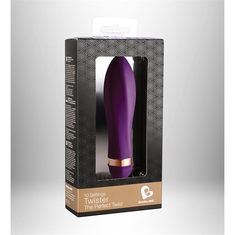 Mini Twist Vibrador Purpura