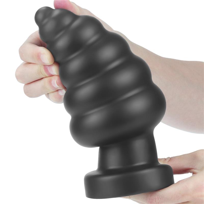 Plug Anal con Vibracion King Sized 7 Negro