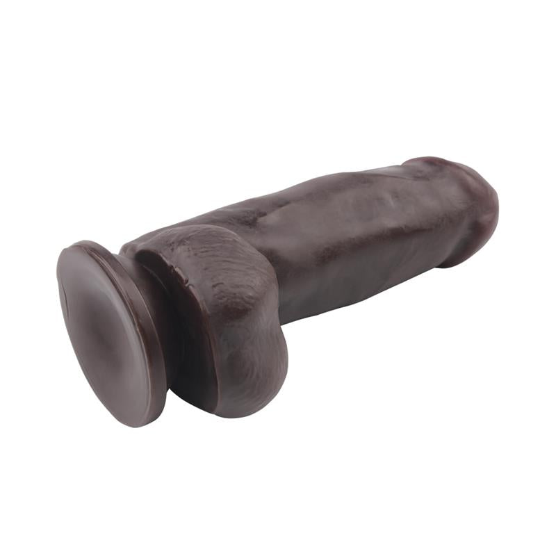 Dildo Dual Density Fashion Dude 175 x 49 cm Marron