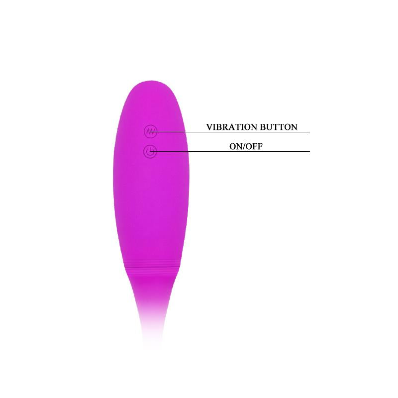 Pretty Love Huevo Vibrador Snaky Color Rosa