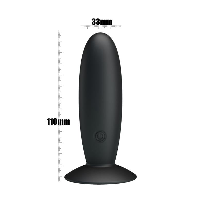 Pretty Love Plug Anal Vibrador Color Negro