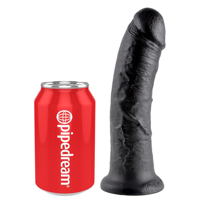 King Cock Pene de 8 Color Negro