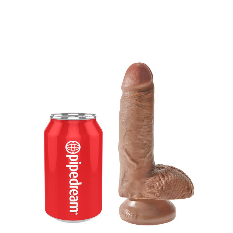 King Cock Pene con Testiculos de 7 Bronceado