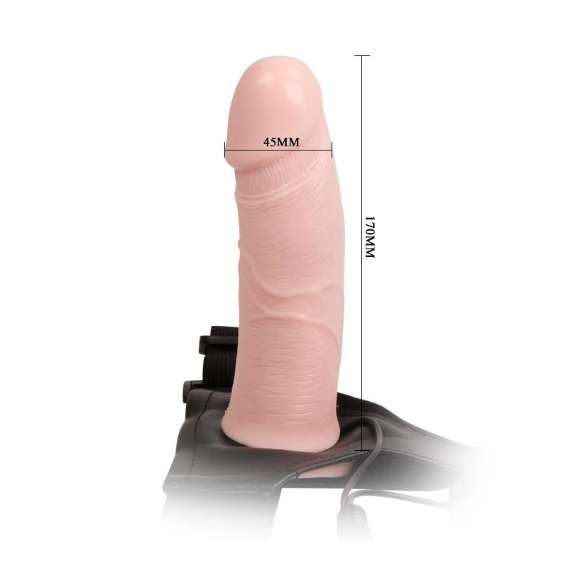 Arnes con Dildo Hueco Mens Pants Vibrador