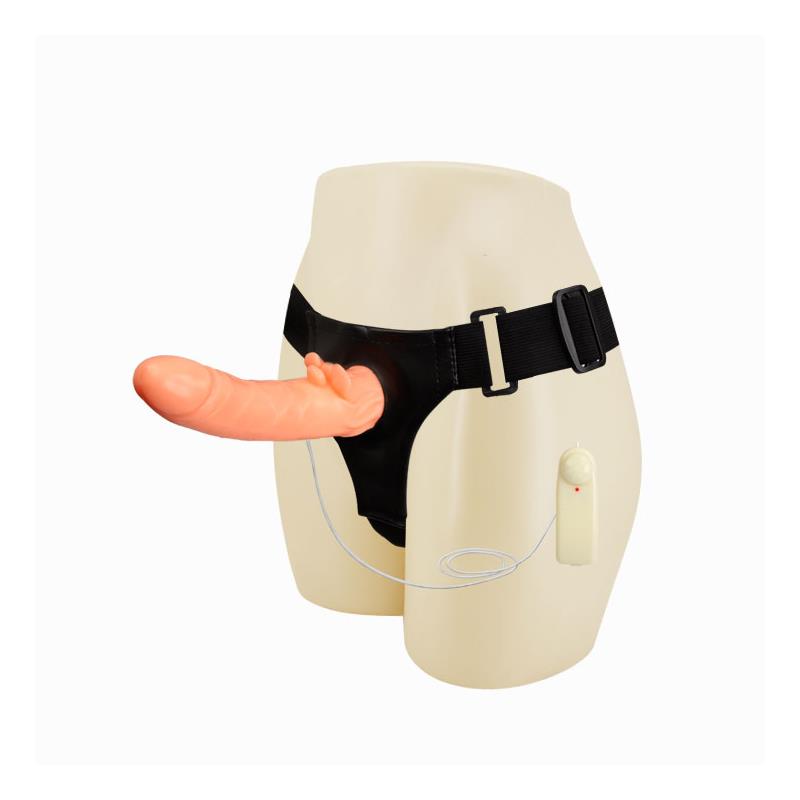 Baile Arnes con Dildo y Control Remoto 18 cm