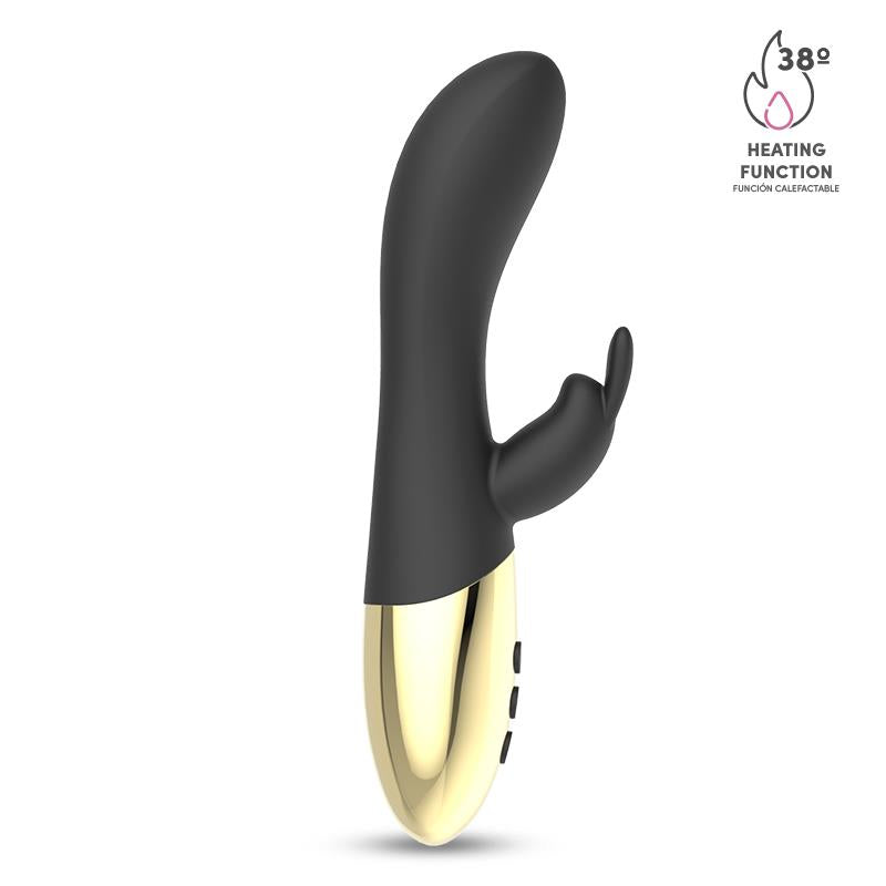 Leums Vibrador Rabbit con Funcion de Calor Punto G USB Magnetico