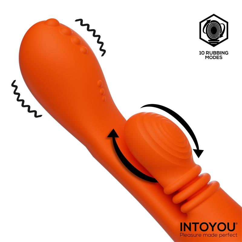 Ethan Vibrador Masaje 360º para el Punto G y Cabezales Intercambiables