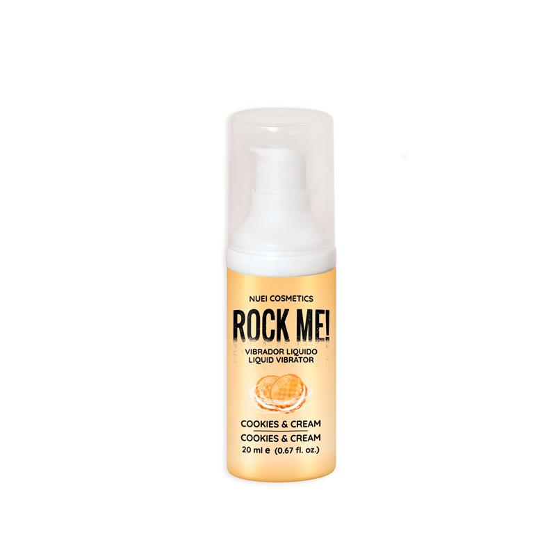 Rock Me Vibrador Liquido Cookies and Cream 20 ml