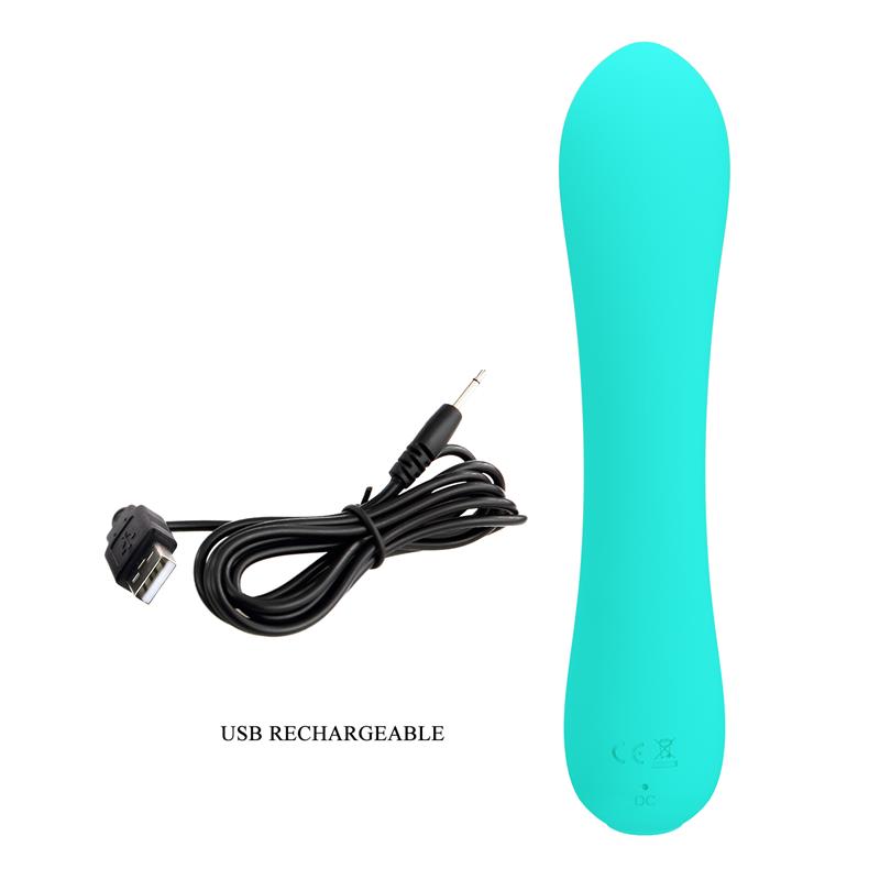 Prescott Vibrador USB Silicone Verde